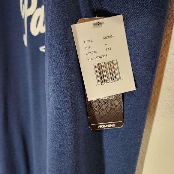 New England Patriots Mini-Dress Womens Size L Cold Shoulder NFL Gameday Tailgate - Picture 5 of 9